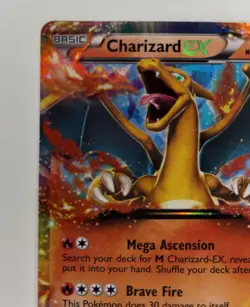 Pokemon TCG Charizard-EX XY Black Star Promos XY17 Holo Promo LP- - Image 4