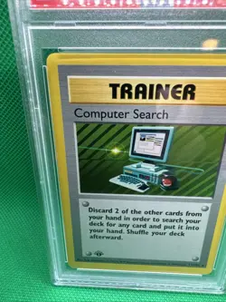 1999 Pokemon Computer Search 71/102 1ST EDITION Base Set Pokemon Card NM Mint - Image 3