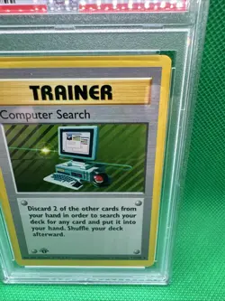 1999 Pokemon Computer Search 71/102 1ST EDITION Base Set Pokemon Card NM Mint - Image 4