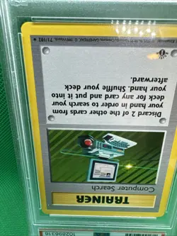 1999 Pokemon Computer Search 71/102 1ST EDITION Base Set Pokemon Card NM Mint - Image 5