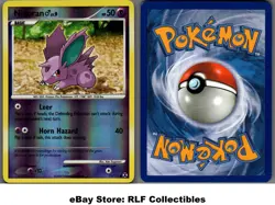 2009 Pokemon, Platinum Rising Rivals, #72/111 Nidoran M, Reverse Holo Common - Image 1