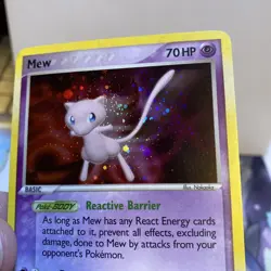 Pokemon TCG Mew 4/17 Pop Series 4 Holo Rare Card -LP :) - Image 2