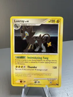Luxray - 3/17 - Holo Rare - Pokemon TCG - Pop Series - 2008. LP Or NM You Decide - Image 1