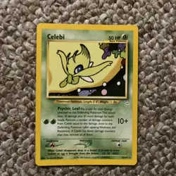 Celebi 16/64 Neo Revelation Regular Pokemon TCG Rare NM/LP++ - Image 1