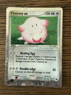 Pokemon TCG - Chansey EX Ultra Rare Ruby and Sapphire - Image 1