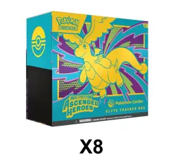 X8 Pokemon TCG Ascended Heroes Pokemon Center ETB Presale | Brand New & Sealed - Image 1