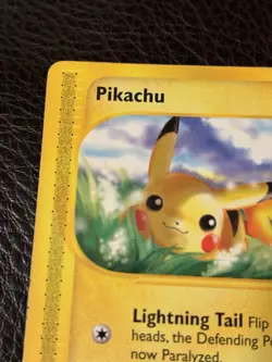 Pokemon Pikachu TCG 124/165 Regular E-Reader Expedition Base Set MP - Image 2