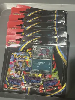 Pokemon TCG Mega Evolution Phantasmal Flames 3 Pack Blister. New Factory Sealed! - Image 1
