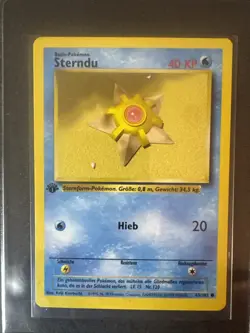 Pokemon 1st Edition German Base Set Staryu (Sterndu) - Image 1