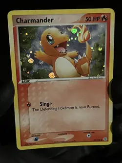 Pokemon TCG Charmander (FireRed & LeafGreen) 57/112 Holo [MP] - Image 2