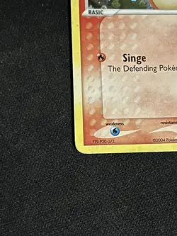 Pokemon TCG Charmander (FireRed & LeafGreen) 57/112 Holo [MP] - Image 4