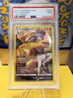 Charizard TG03 Pokemon Lost Origin 2022 PSA 9 🔥🔥🔥 - Image 1