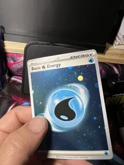 HD COSMOS HOLO Basic Water Energy SVE 003 - Pokemon 151 NM - Image 3