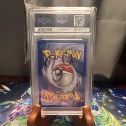 Brock 015/132 Gym Heroes Holo Rare Unlimited PSA 7 Pokemon TCG 2000 - Image 3
