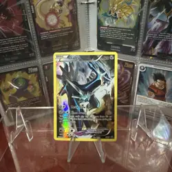 Dialga Basic Ultra Rare Holo Full Art Pokemon TCG Near Mint XY77 2015 Black Star - Image 1