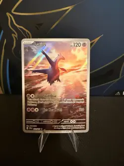 Pokemon TCG Latios 203/191 Holo Illustration Rare Surging Sparks - Image 1