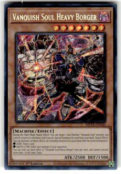 Vansquish Soul Heavy Borger Prismatic Secret Rare NM Yugioh MP24-EN140 - Image 1
