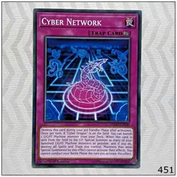 Cyber Network - LEDD-ENB20 - Common 1st Edition Yugioh - Image 1