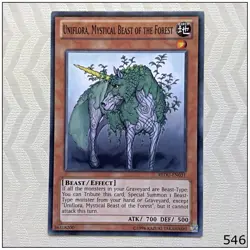 Uniflora, Mystical Beast of the Forest - REDU-EN031 - Common Unlimited Yugioh - Image 1