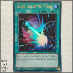 Dark Ruler No More - RA01-EN060 - 1st Edition Yugioh - Image 1