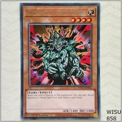 Manju of the Ten Thousand Hands - WISU-EN046 - Rare 1st Edition Yugioh - Image 1