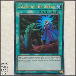 Called by the Grave - RA01-EN057 - 1st Edition Yugioh - Image 1
