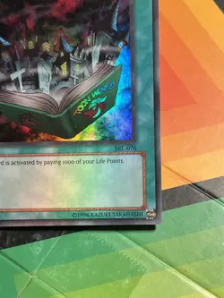 Yugioh Toon World SRL-076 Super Rare 2017 Print NM Holo Bleed - Image 2