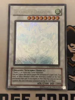 Stardust Dragon TDGS-EN040 Ghost Rare Unlimited Edition Yu-Gi-Oh! LP - Image 2