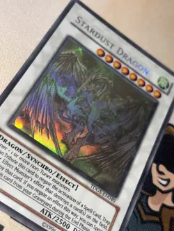 Stardust Dragon TDGS-EN040 Ghost Rare Unlimited Edition Yu-Gi-Oh! LP - Image 3