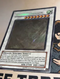 Stardust Dragon TDGS-EN040 Ghost Rare Unlimited Edition Yu-Gi-Oh! LP - Image 4