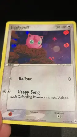 Jigglypuff 63/10 EX Hidden Legends Reverse Holo Vintage Pokemon card TCG - MP - Image 2