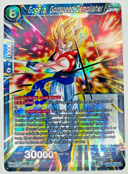 Gogeta, Godspeed Demolisher BT12-038 SR FOIL Dragon Ball Super Card Game NM - Image 1