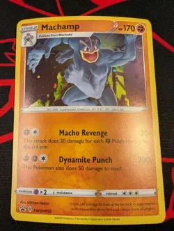 Machamp SWSH053 SWSH: Sword & Shield Promo Cards Holo - Image 1