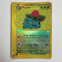 Ivysaur 82/165 Reverse Holo Expedition Pokemon Card - LP dd - Image 1