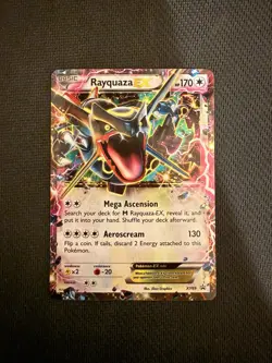 Pokemon TCG Rayquaza EX XY69 Black Star Promo Holo Card 2015 LP Condition - Image 3