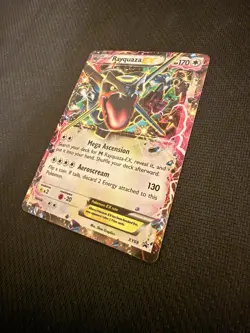 Pokemon TCG Rayquaza EX XY69 Black Star Promo Holo Card 2015 LP Condition - Image 4
