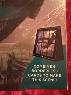 LOTR MTG Tales of Middle-Earth Scene Box: Witch King Packs, Cards & Easel NISB - Image 2