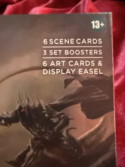 LOTR MTG Tales of Middle-Earth Scene Box: Witch King Packs, Cards & Easel NISB - Image 3