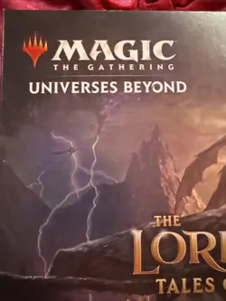 LOTR MTG Tales of Middle-Earth Scene Box: Witch King Packs, Cards & Easel NISB - Image 4