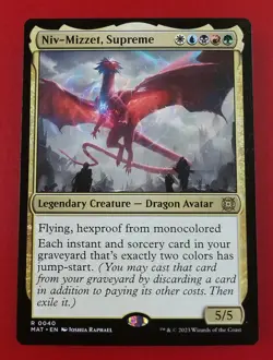 1x Niv-Mizzet, Supreme | MAT: The Aftermath | MTG Magic Cards - Image 1
