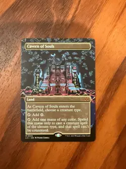 Cavern of Souls (0345) (Borderless) The Lost Caverns of Ixalan NM mtg - Image 1