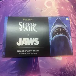 Secret Lair - Jaws: Terror of Amity Island - Rainbow Foil Edition (Sealed) MTG - Image 1