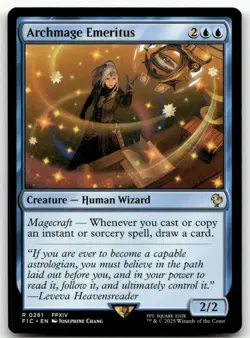 Archmage Emeritus #261 MTG Final Fantasy FIC NM X1 - Image 1