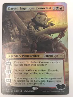 Daretti, Ingenious Iconoclast (Rainbow Foil) Secret Lair Drop - MTG MYTHIC - Image 1