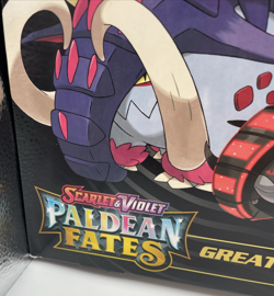 Pokemon TCG Paldean Fates Great Tusk ex & Iron Treads ex Premium Collection DMG - Image 3