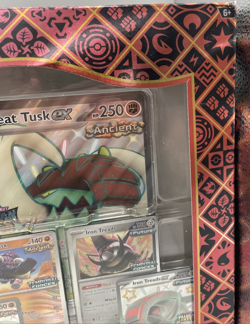 Pokemon TCG Paldean Fates Great Tusk ex & Iron Treads ex Premium Collection DMG - Image 4