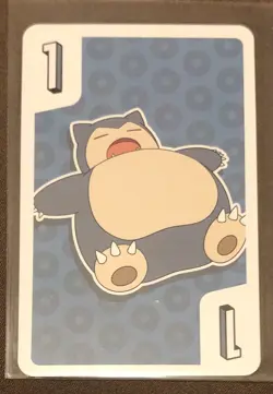 Nintendo Japanese Pokemon Playing Card Game - Snorlax #1 - Image 1