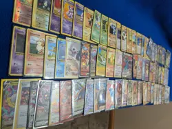 priced below value Pokemon 68 Card Lot Played hits xy evolutions/modern sets - Image 1