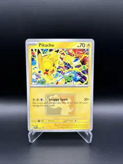 Pokemon TCG - Pikachu SVP 225 Winner World Championship Promo VLP-NM - Image 1