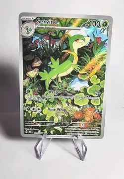 Pokemon TCG Servine 088/086 IR SV: Black Bolt Holo NM / MINT - Image 1